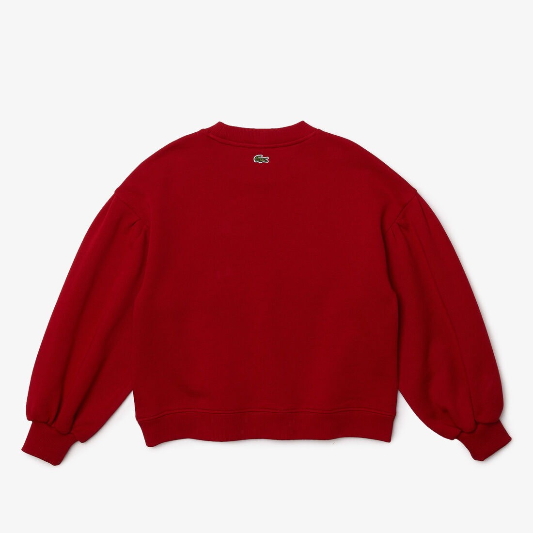 Girls’ Puff Sleeved Embroidered Cotton Fleece Sweatshirt Girls’ Puff Sleeved Embroidered Cotton Fleece Sweatshirt