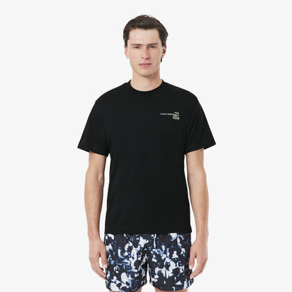 Print Motif Jersey T-shirt