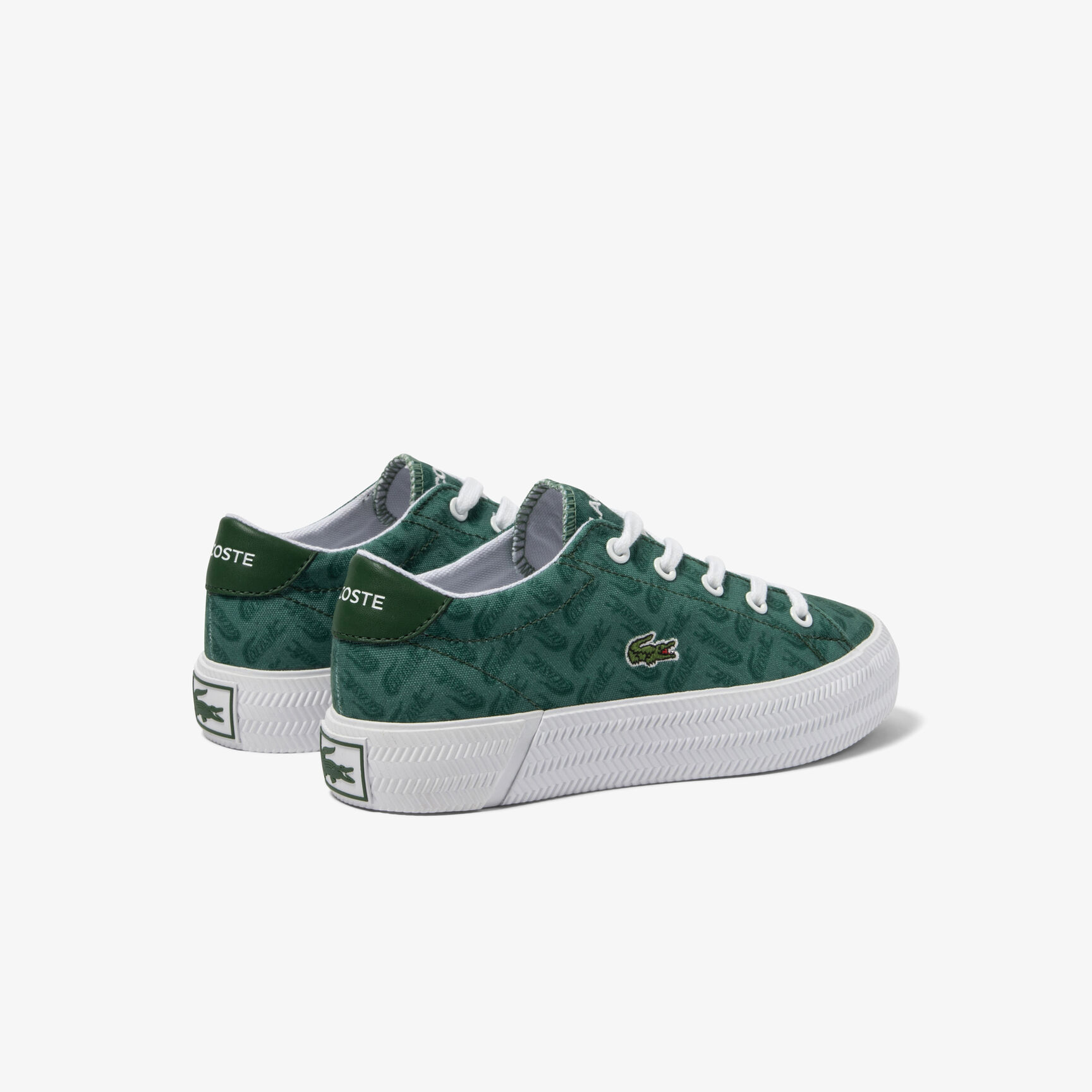 Children's Lacoste Gripshot Textile Trainers
