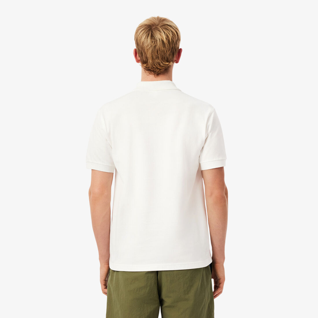 Classic Fit Embroidered Motif Pique Polo Shirt Classic Fit Embroidered Motif Pique Polo Shirt - PH5821-00-70V