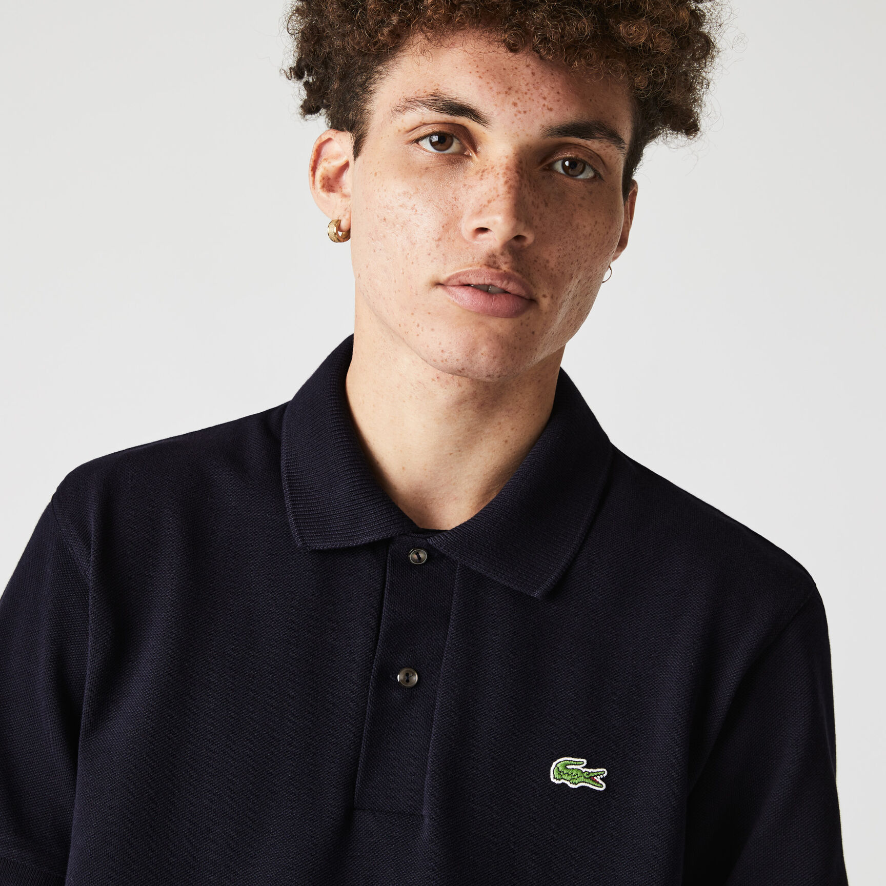 Buy Men’s Lacoste Classic Fit L.12.21 Organic Cotton Piqué Polo Shirt ...
