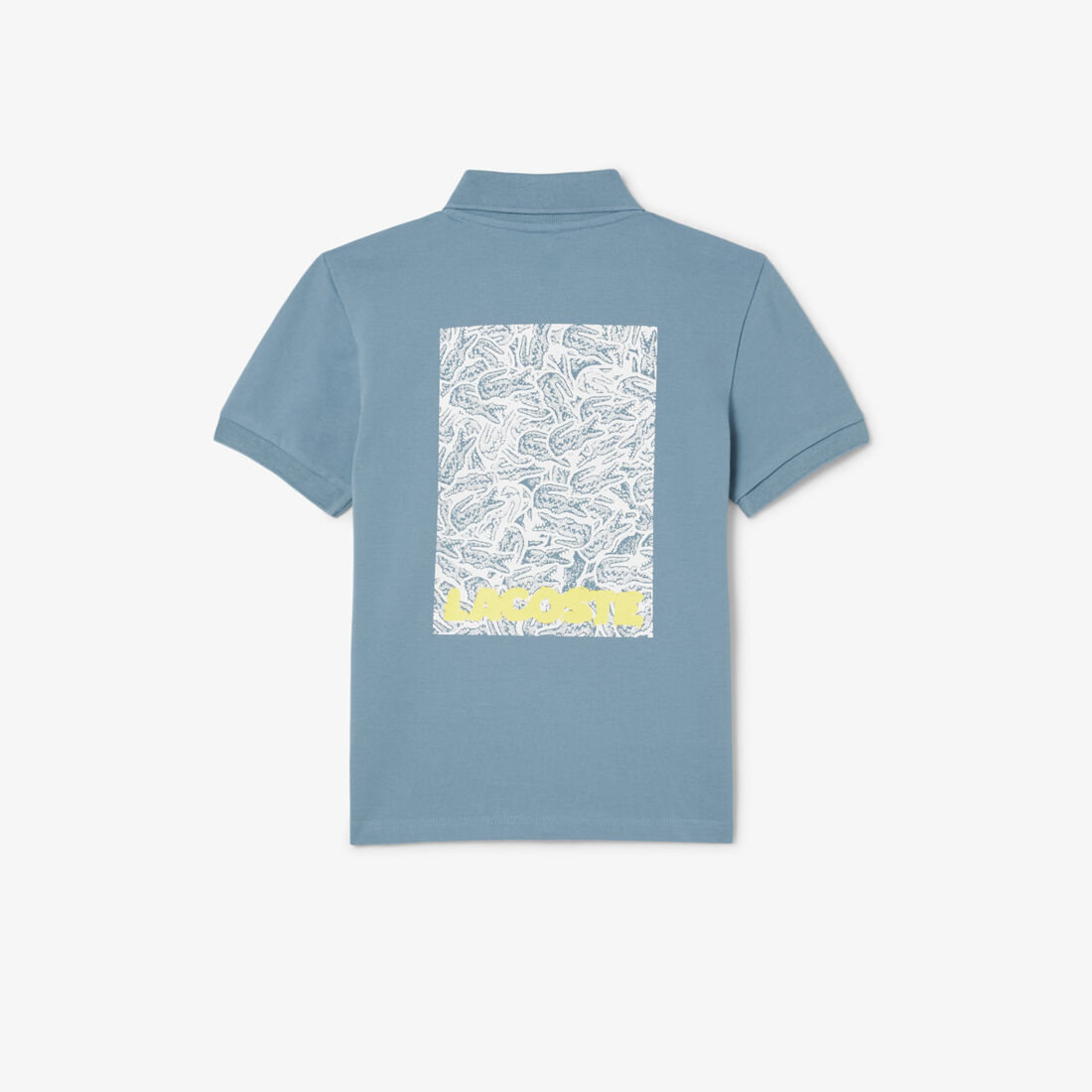 قميص بولو بيتي بيكيه مطبوع Printed Petit Pique Polo Shirt - PJ8456-00-HD9