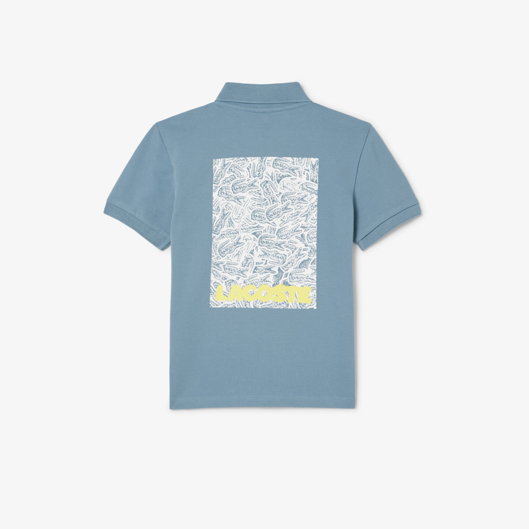 قميص بولو بيتي بيكيه مطبوع Printed Petit Pique Polo Shirt - PJ8456-00-HD9