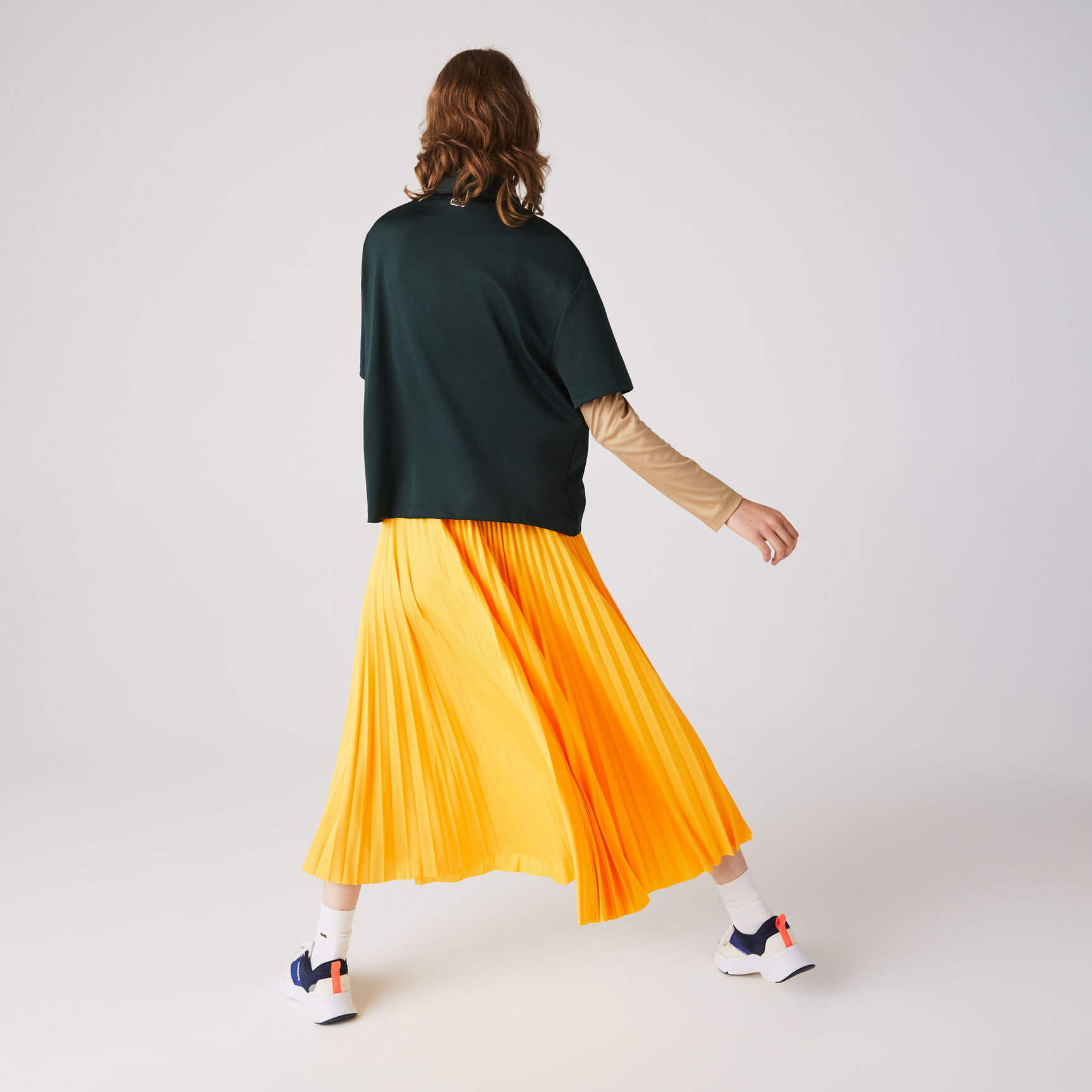 Women's Branded Elasticised Pleated Skirt Women's Branded Elasticised Pleated Skirt