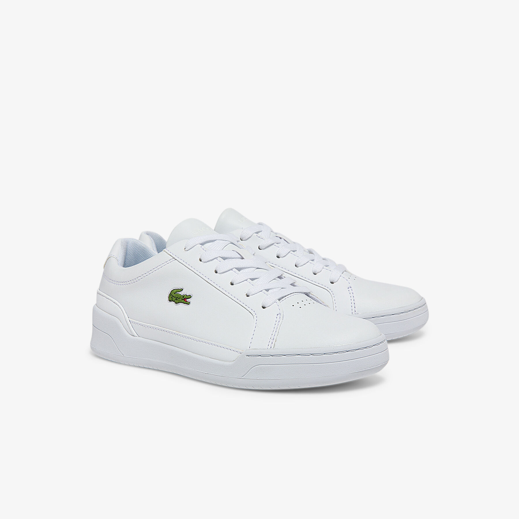 lacoste women s challenge leather and synthetic sneakers