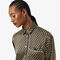 Oversized Printed Satin Shirt lacoste oversized printed satin shirt