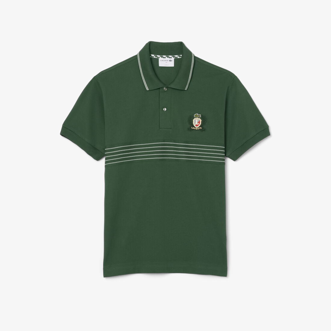 Classic Fit L.12.12 Embroidered Shield Polo Shirt - PH0037-00-132