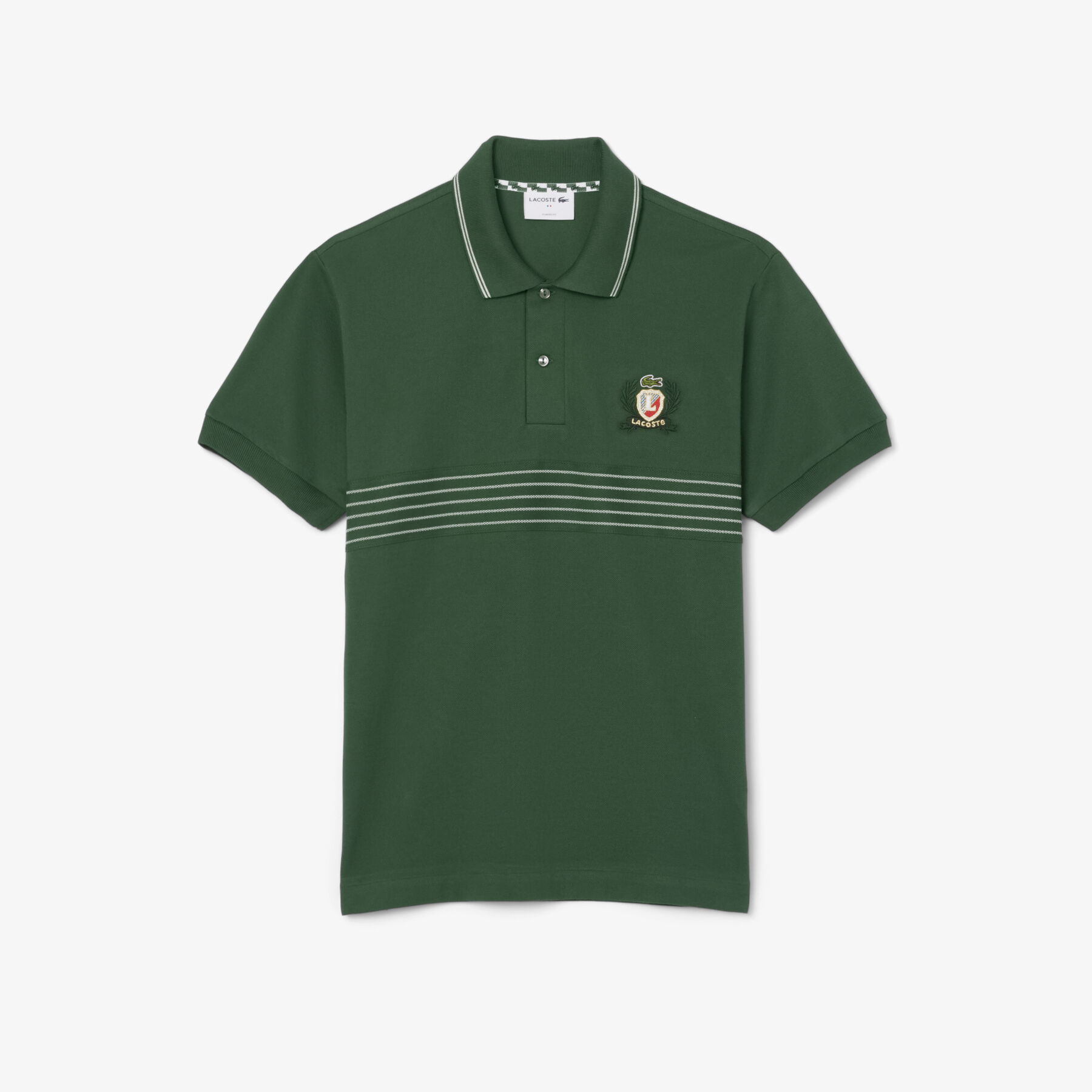 Classic Fit L.12.12 Embroidered Shield Polo Shirt - PH0037-00-132
