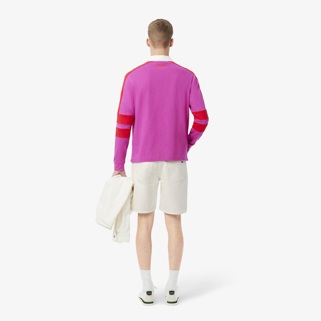 شورت برمودا جينز بقصّة مستقيمة Straight Fit Denim Bermuda Shorts - FH9932-00-70V