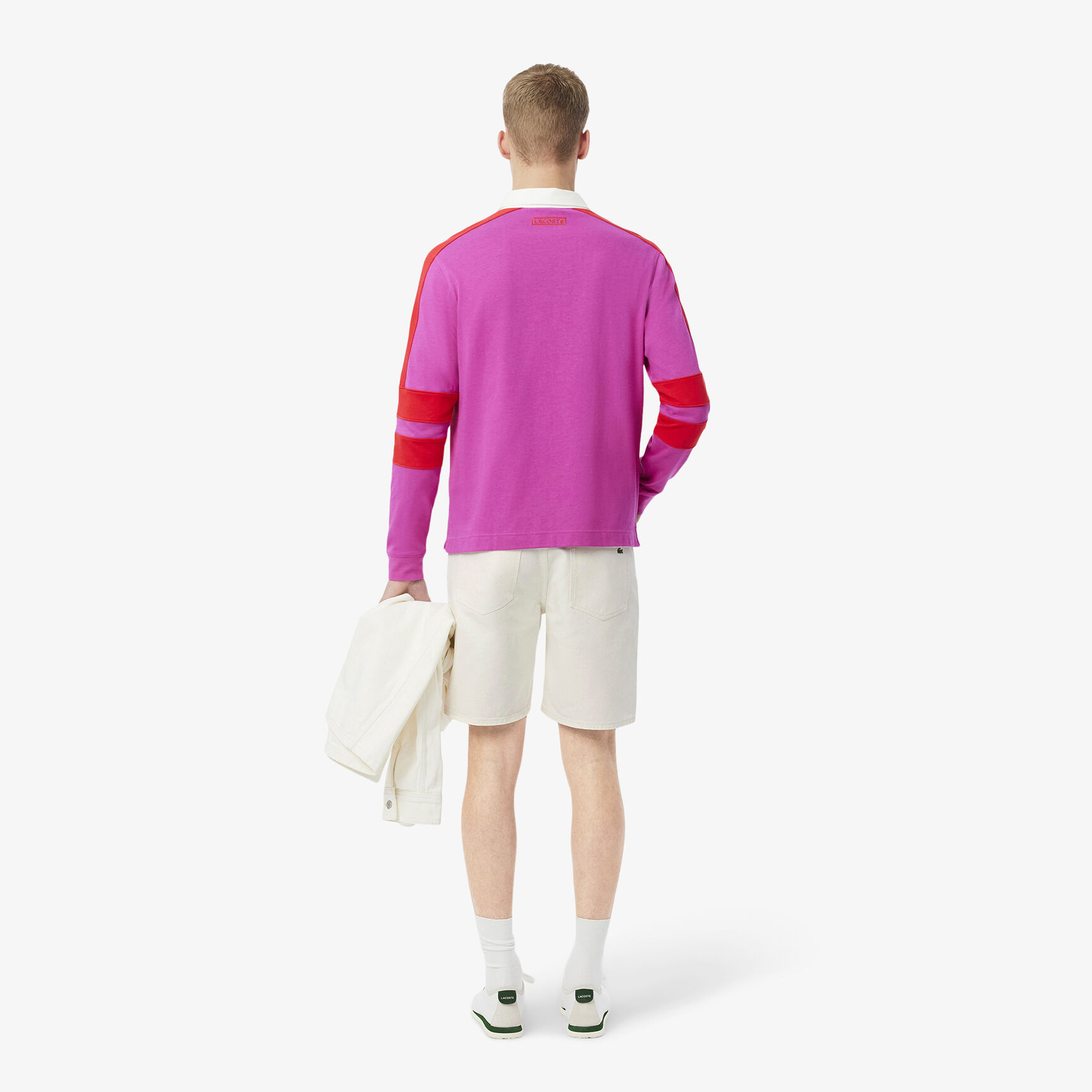 شورت برمودا جينز بقصّة مستقيمة Straight Fit Denim Bermuda Shorts - FH9932-00-70V