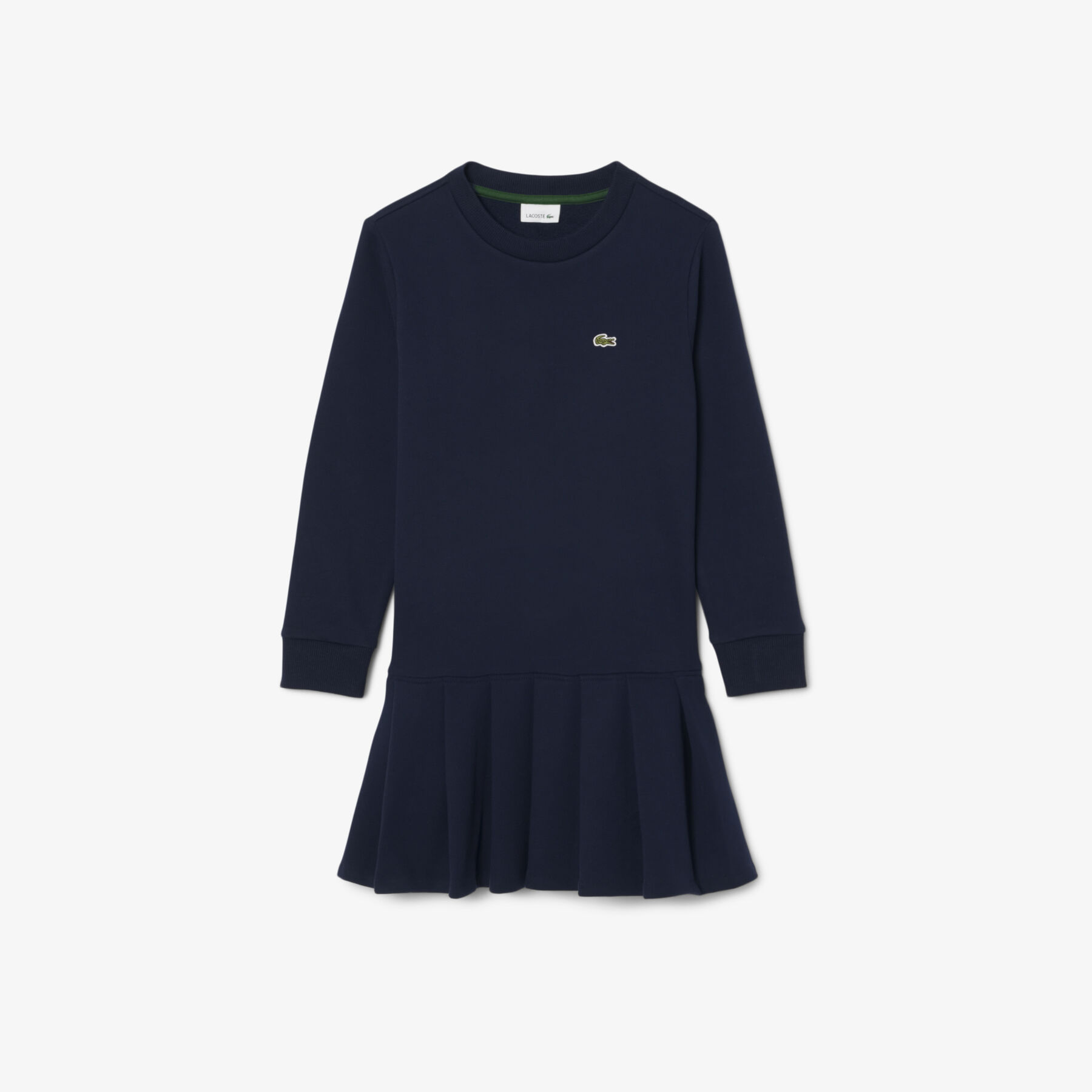 Long Sleeved Fleece Dress lacoste long sleeved fleece dress