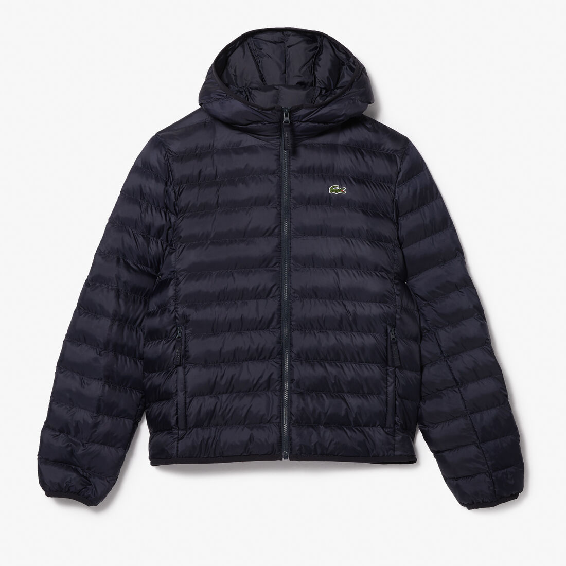 Men's Lacoste Quilted Hooded Short Jacket Men's Lacoste Quilted Hooded Short Jacket - BH0539-00-HDE