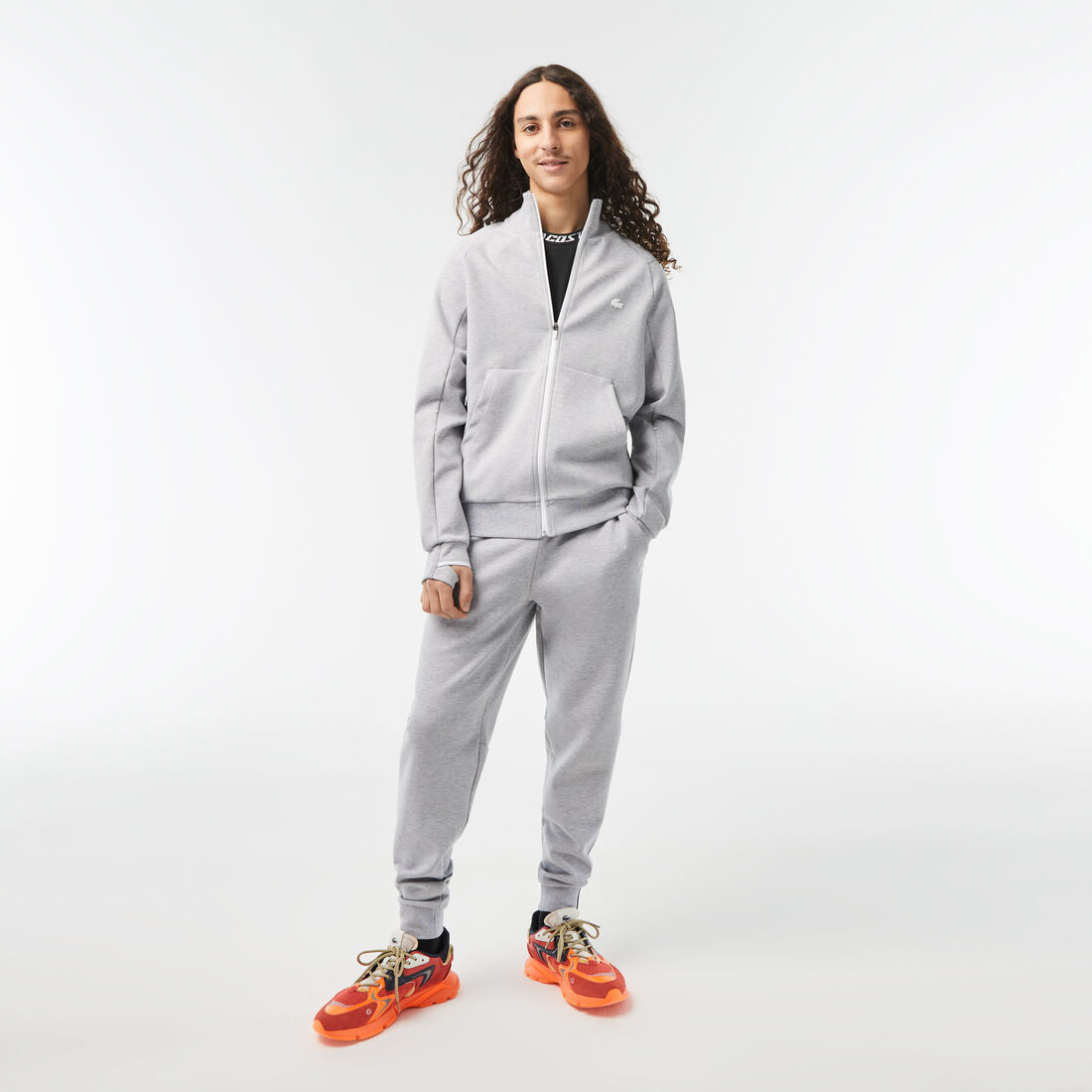 Men's Lacoste Regular Fit Branded Collar T-shirt Men's Lacoste Regular Fit Branded Collar T-shirt - TH9687-00-031