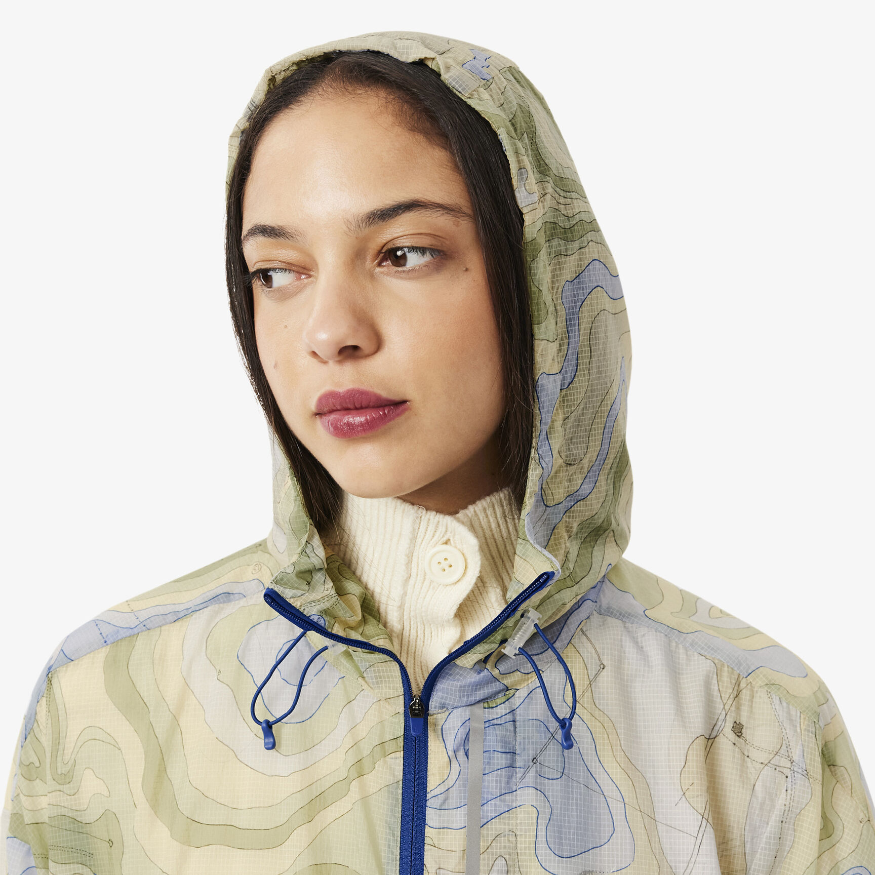 Long Oversized Packable Water-Repellent Parka - BF6381-00-87I