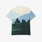 lacoste printed jersey t shirt