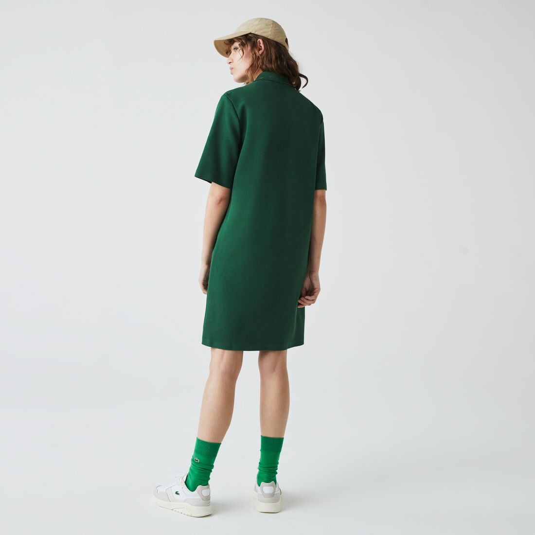 Women’s Stretch Cotton Piqué Polo Dress Women’s Stretch Cotton Piqué Polo Dress