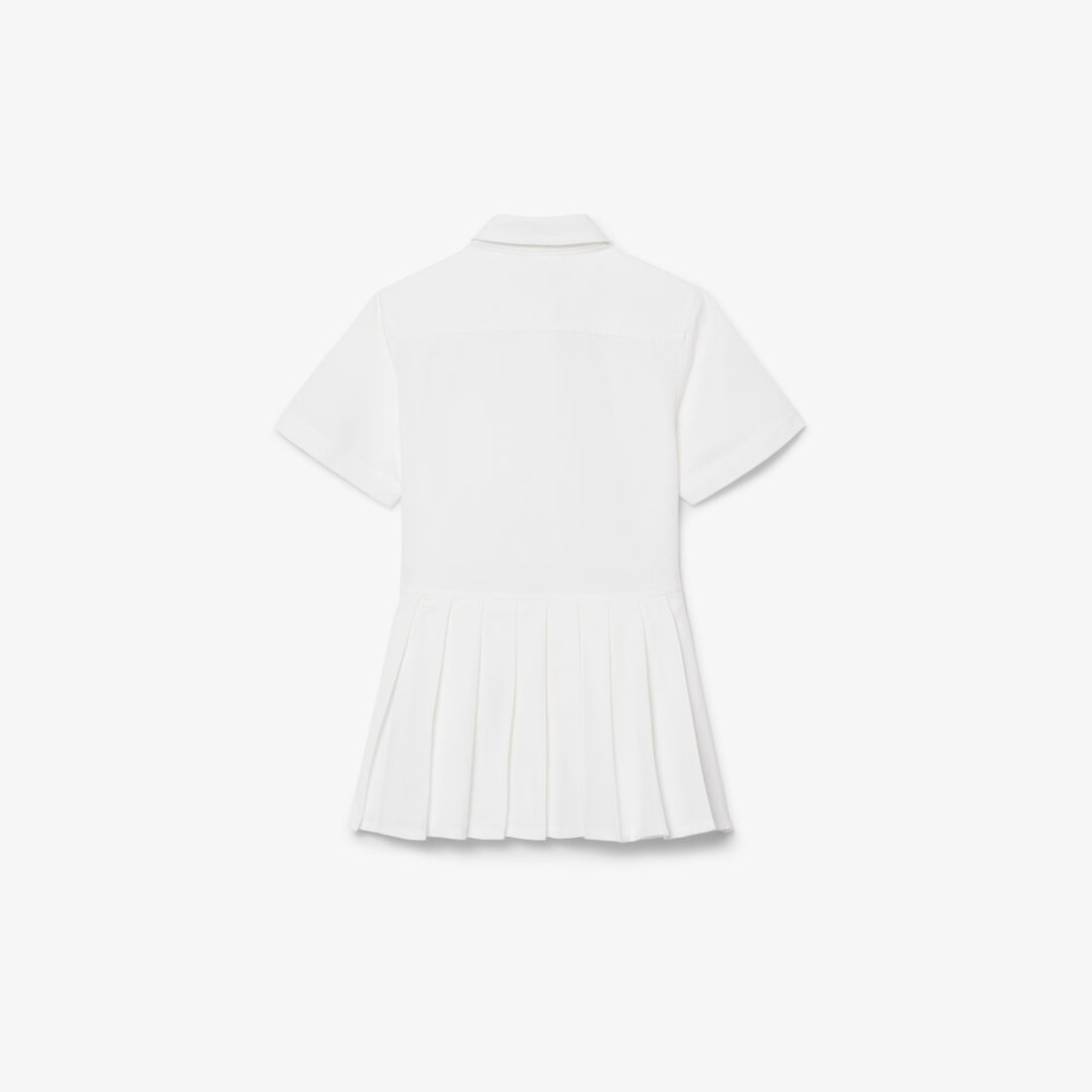 Poplin Pleat Skirt Shirt Dress Poplin Pleat Skirt Shirt Dress - EJ6610-00-70V