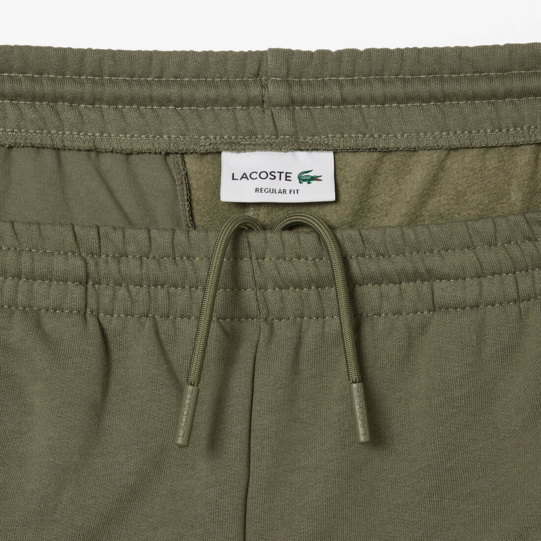 Regular Fit Fleece Shorts Men's Lacoste Organic Brushed Cotton Fleece Jogger Shorts - GH9627-00-316