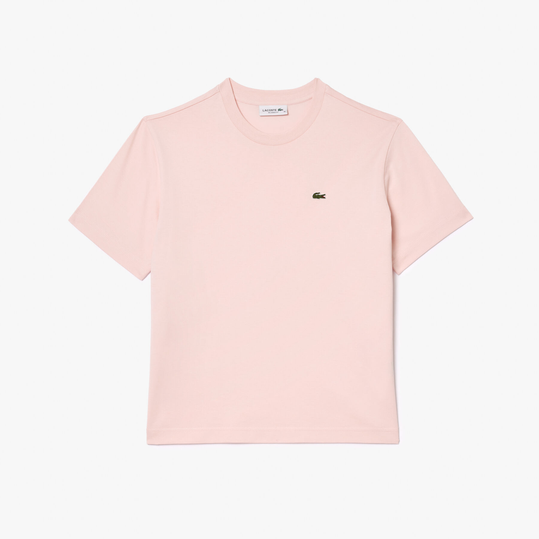lacoste relaxed fit soft cotton t shirt