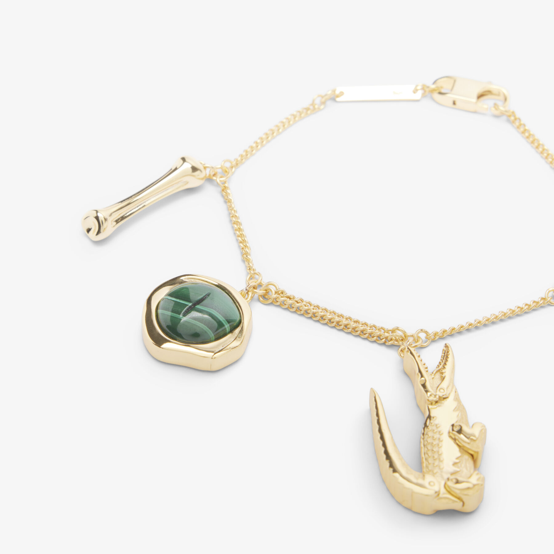 lacoste charm bracelet