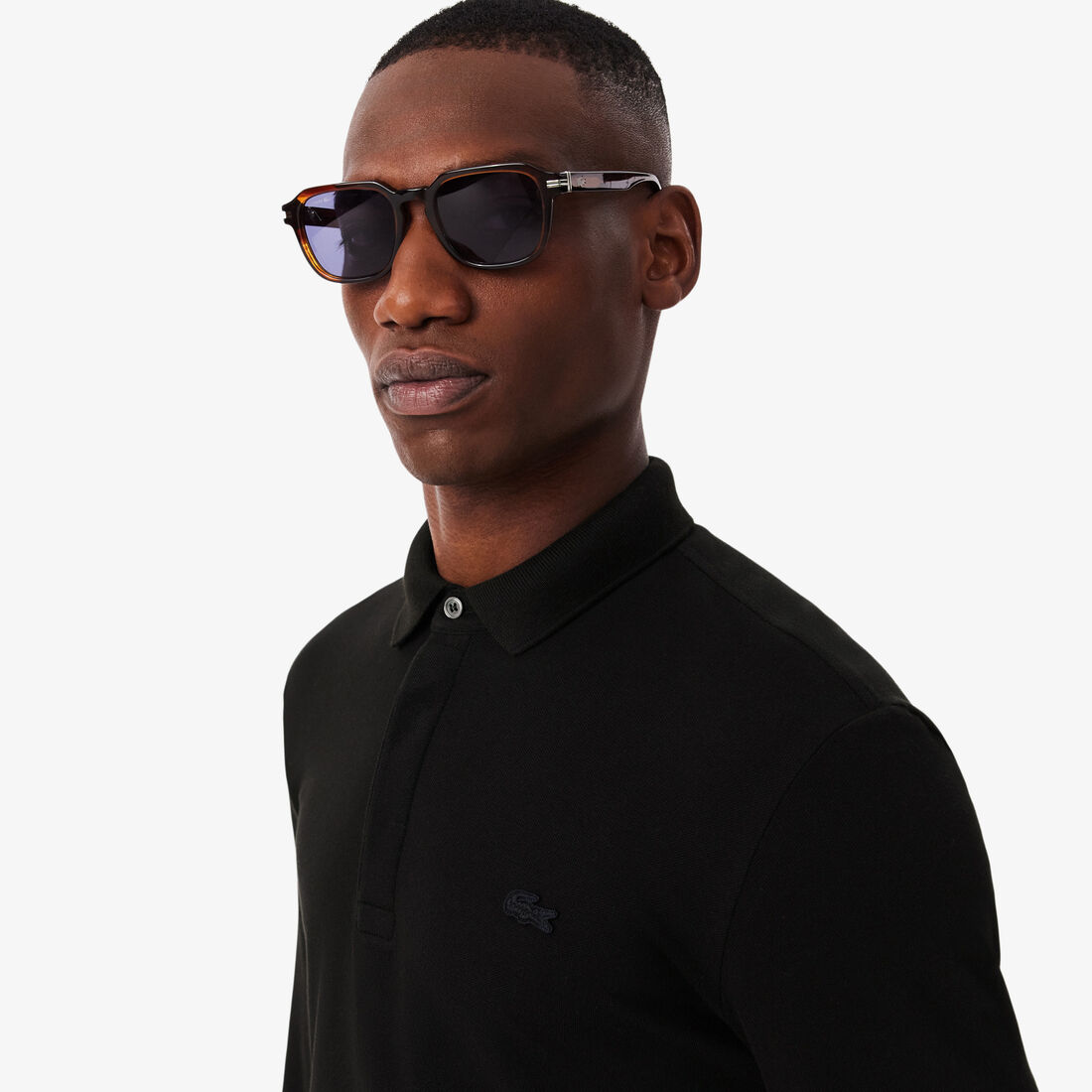 قميص بولو بيكيه باريسي بقصة عادية Regular Fit Paris Stretch Pique Polo Shirt - PH2481-00-031