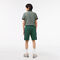 men s lacoste brushed fleece colourblock shorts