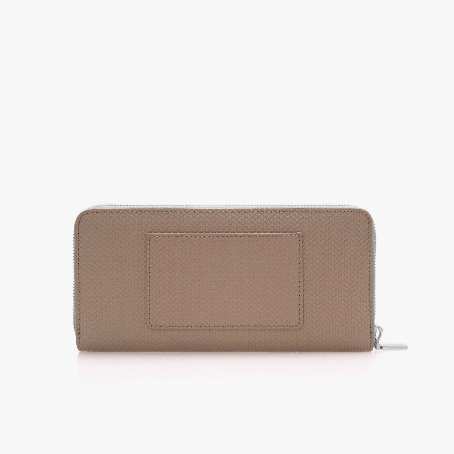 محفظة كبيرة من جلد بيكيه منقوشة بسحاب من شانتاكو للجنسين Unisex Chantaco Zipped Pique Leather Large Wallet - NF3885KL-L37