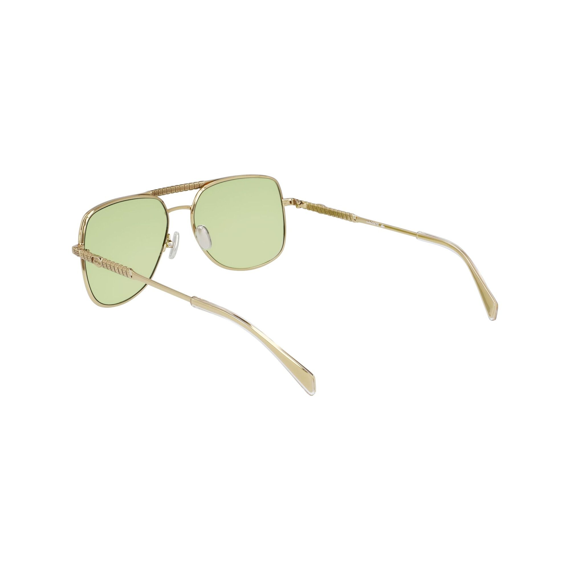 Buy Men's Lacoste x Ricky Regal Gold Metal Navigator Sunglasses