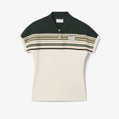French Made Slim Fit Striped Polo Shirt