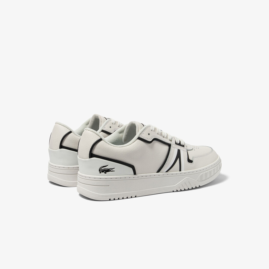 سنيكرز لاكوست L001 بيزلاين جلد للرجال Men's Lacoste L001 Baseline Leather Trainers - 45SMA0126-147