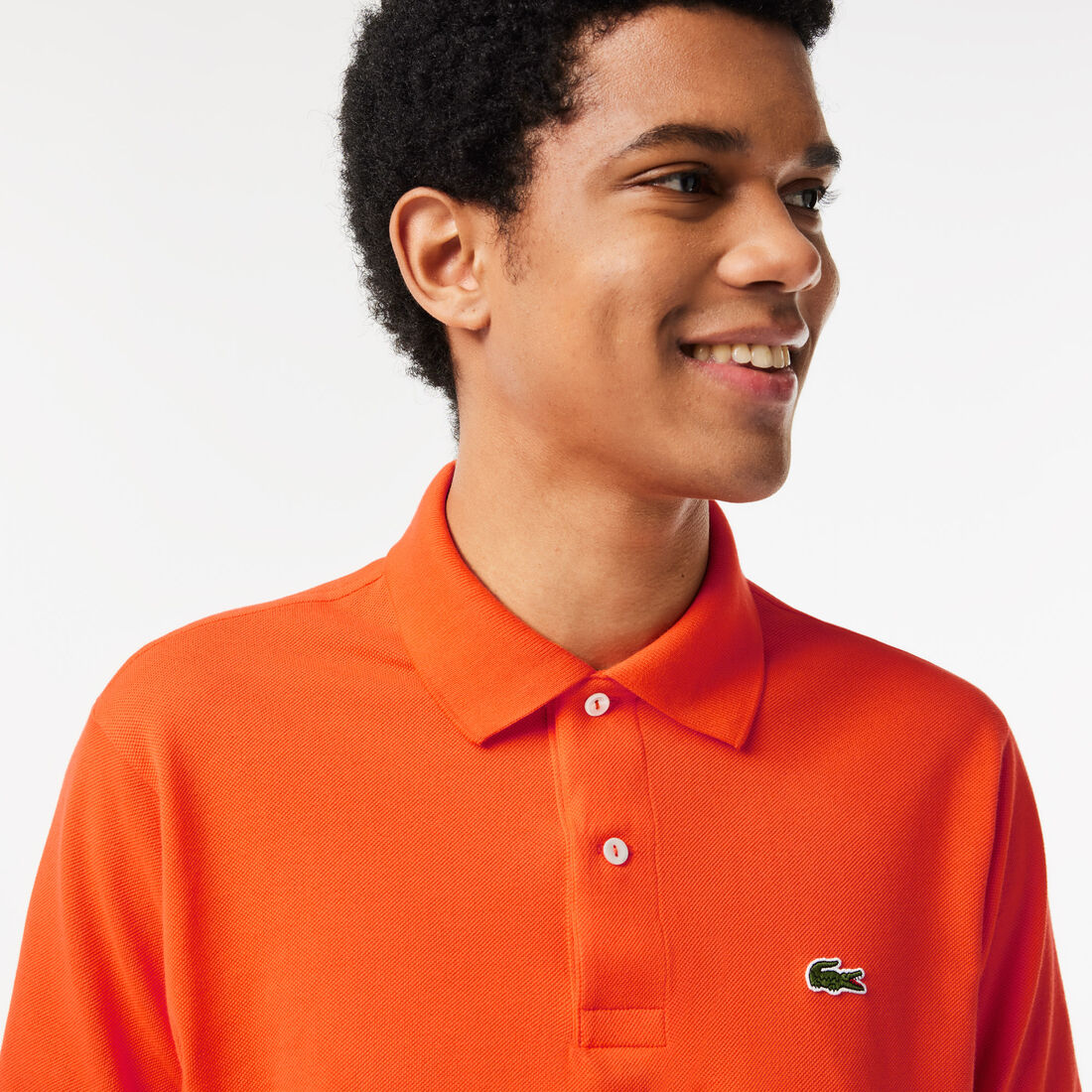 قميص بولو كلاسيكي L.12.12 أصلي Original L.12.12 petit Pique cotton Polo Shirt - L1212-00-SJI