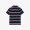 Boys' Lacoste Badge Striped Cotton Piqué Polo Shirt boys lacoste badge striped cotton piqu polo shirt