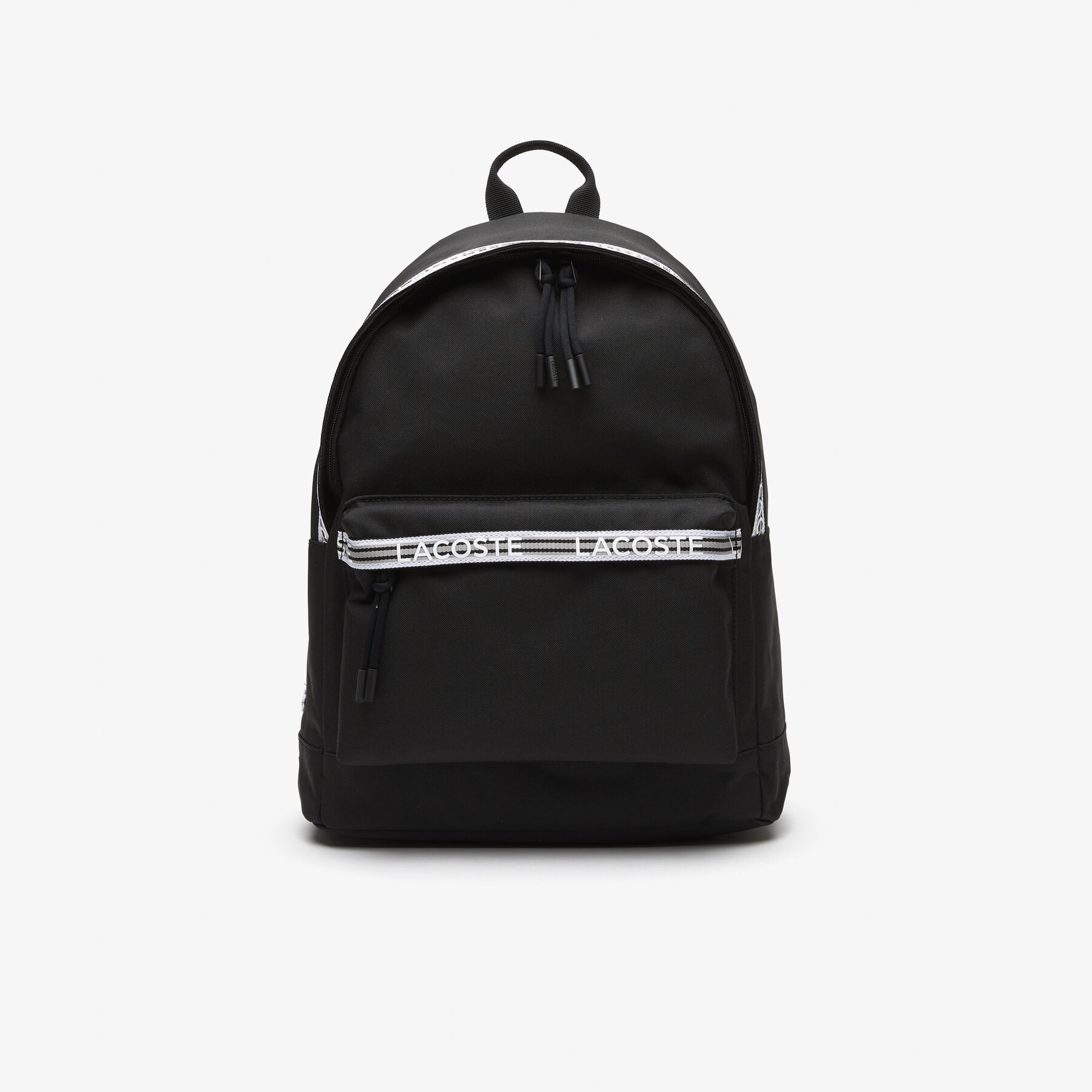 men s lacoste neocroc backpack with zipped logo straps