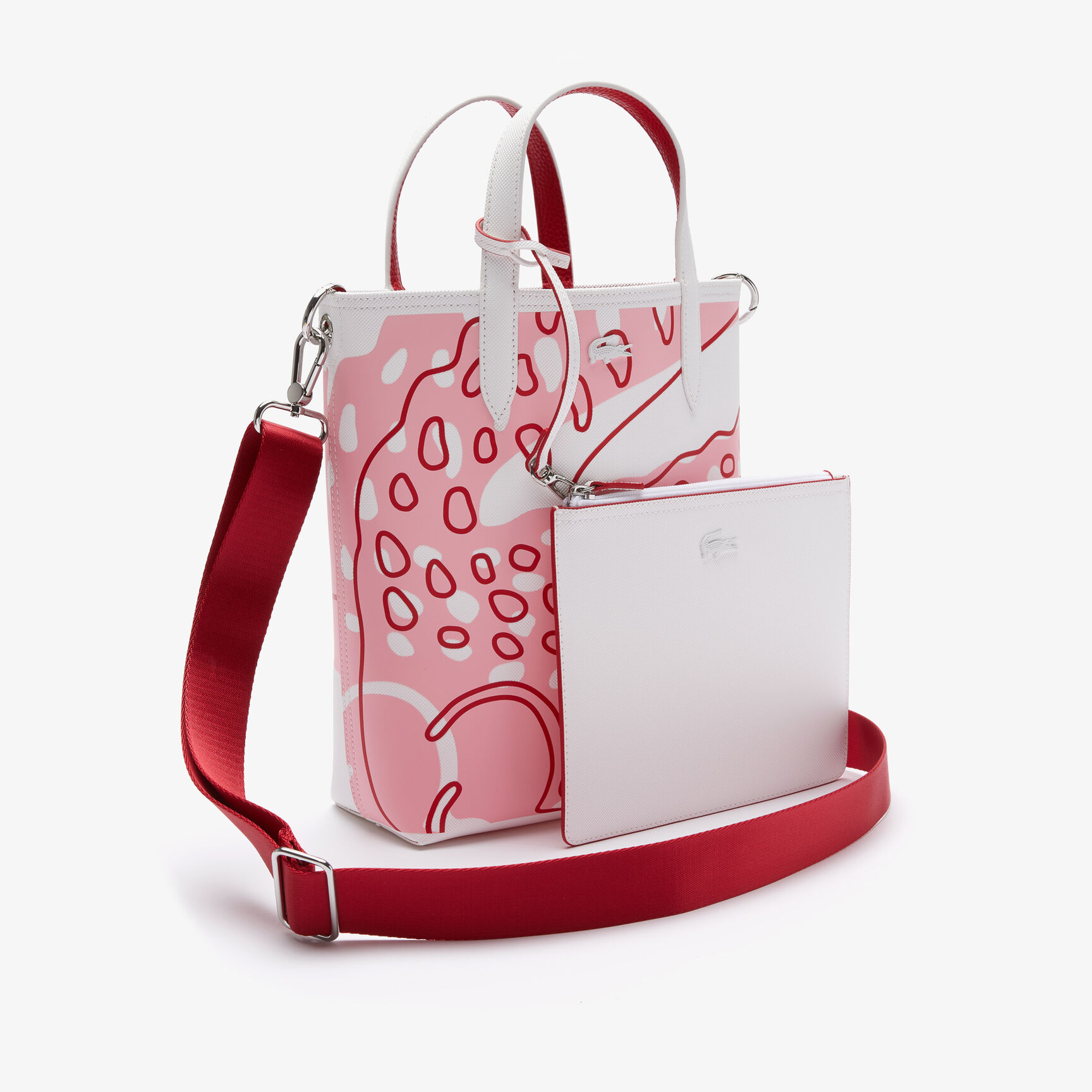 Women's Anna Reversible Petit Piqué Vertical Shoulder Shopping Bag Women's Anna Reversible Petit Piqué Vertical Shoulder Shopping Bag