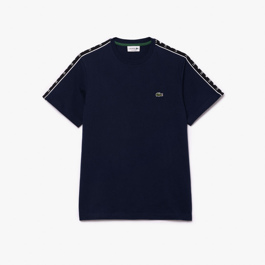 Cotton Jersey Logo Stripe T-shirt - TH7404-00-166