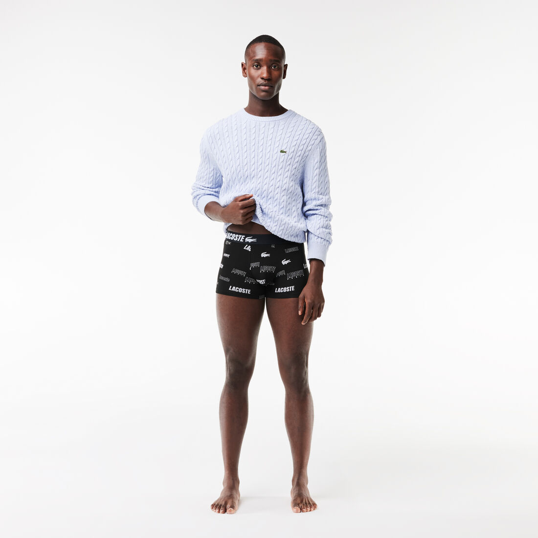 3 قطع من السراويل القطنية المطاطية 3-Pack Stretch Cotton Trunks - 5H8394-00-ILY