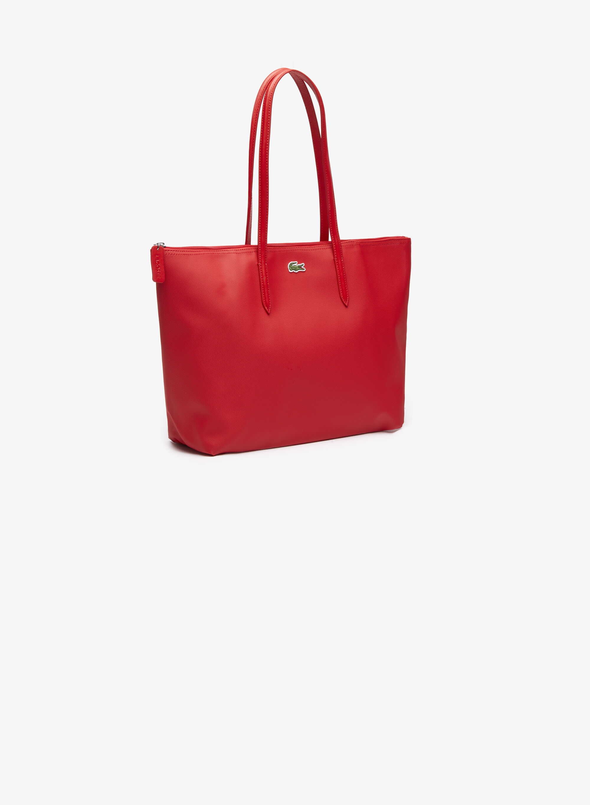 red lacoste bag