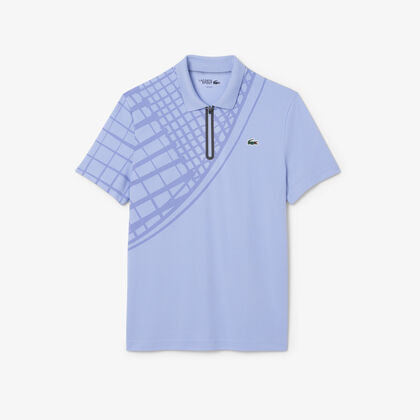 Ultra Dry Printed Slim Fit Tennis Polo Shirt