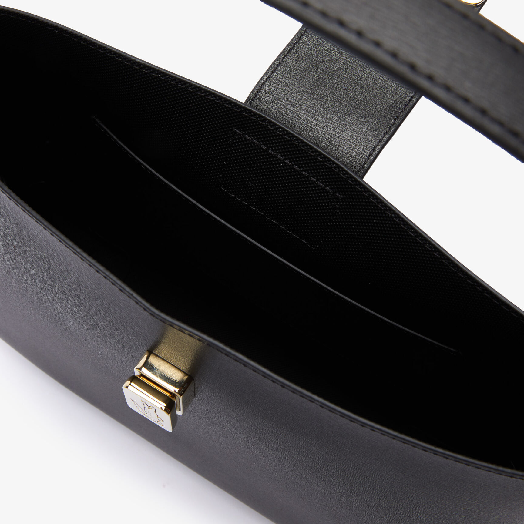 Women's Amelia Metal Clasp Leather Hobo Bag