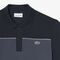 lacoste regular fit colour block pique polo shirt