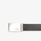 lacoste men s reversible leather belt and 2 buckles gift set