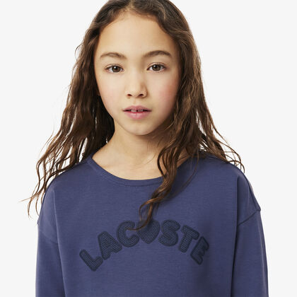 Long Sleeved Branded Cotton T-shirt