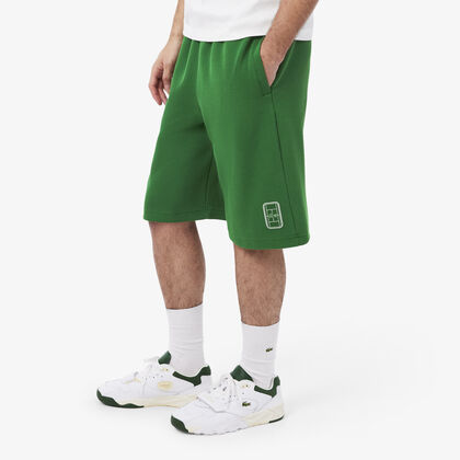 Relaxed Fit Double Face Pique Shorts