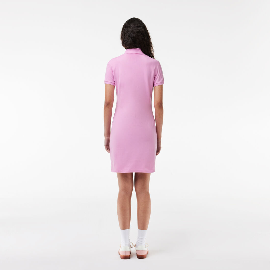 Slim Fit Stretch Petit Pique Polo Dress Women's Stretch Cotton Pique Polo Dress - EF5473-00-IXV