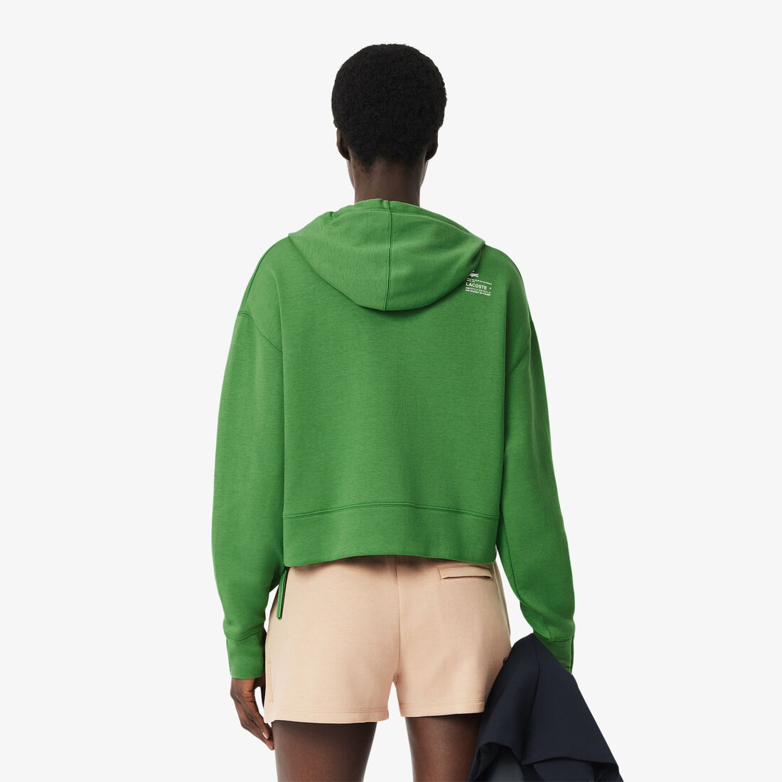 هودي قطني قصير Short Cut Cotton Hoodie - SF0281-00-SIW