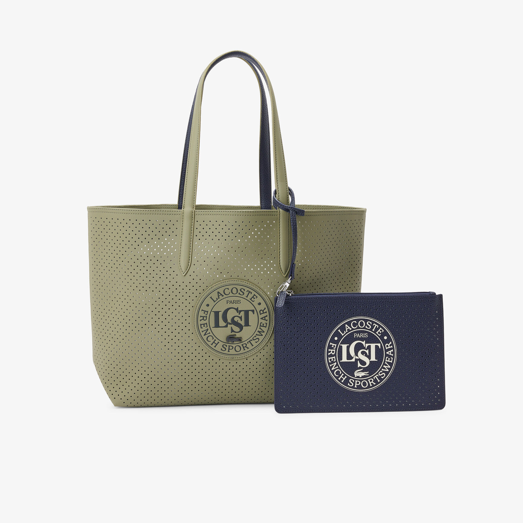 Anna Reversible Perforated Tote Bag - NF4739AS-N89