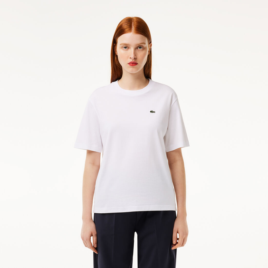 Relaxed Fit Lightweight Cotton Pima Jersey T-shirt - TF7215-00-001