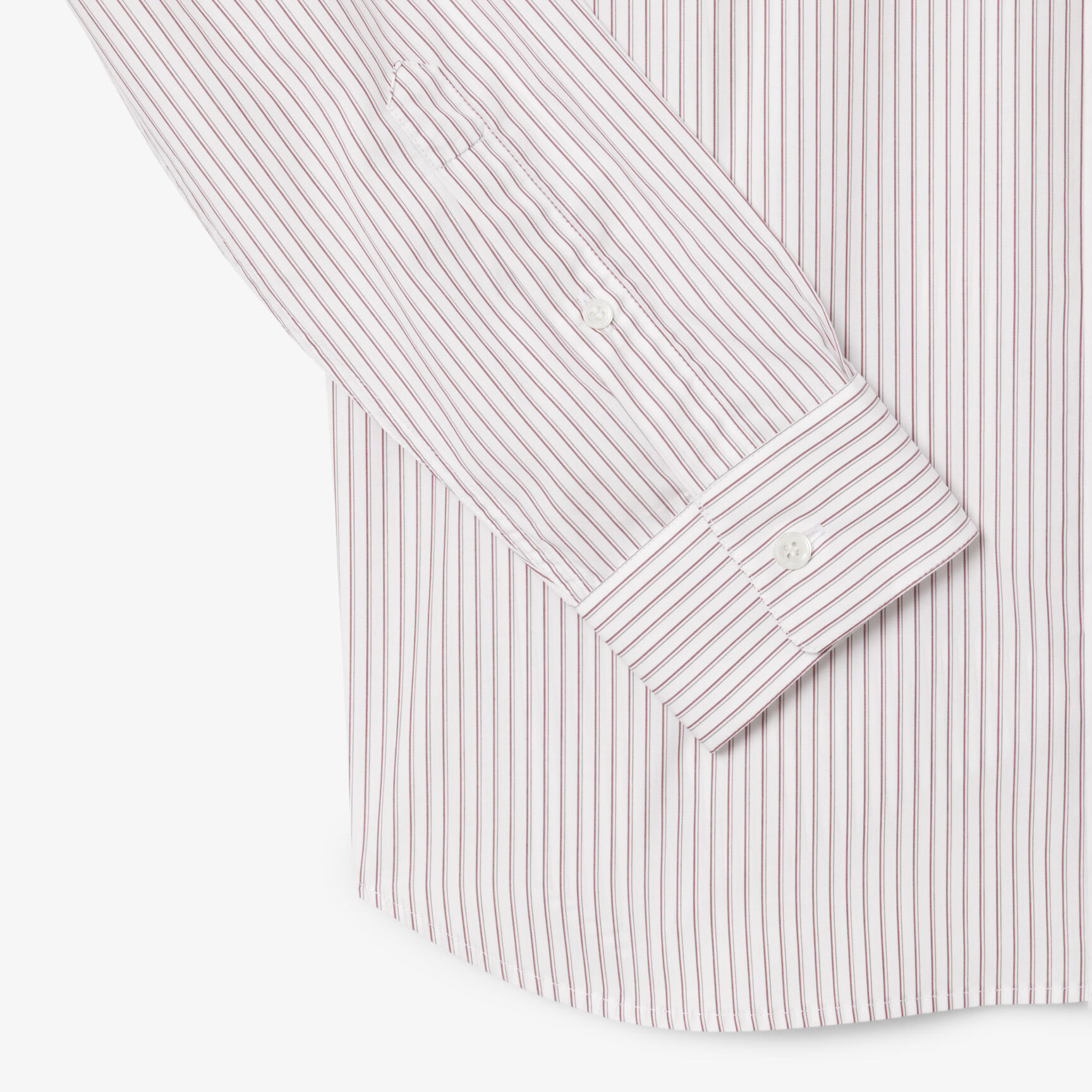 Regular Fit Striped Poplin Shirt Regular Fit Striped Poplin Shirt - CH9087-00-7I4