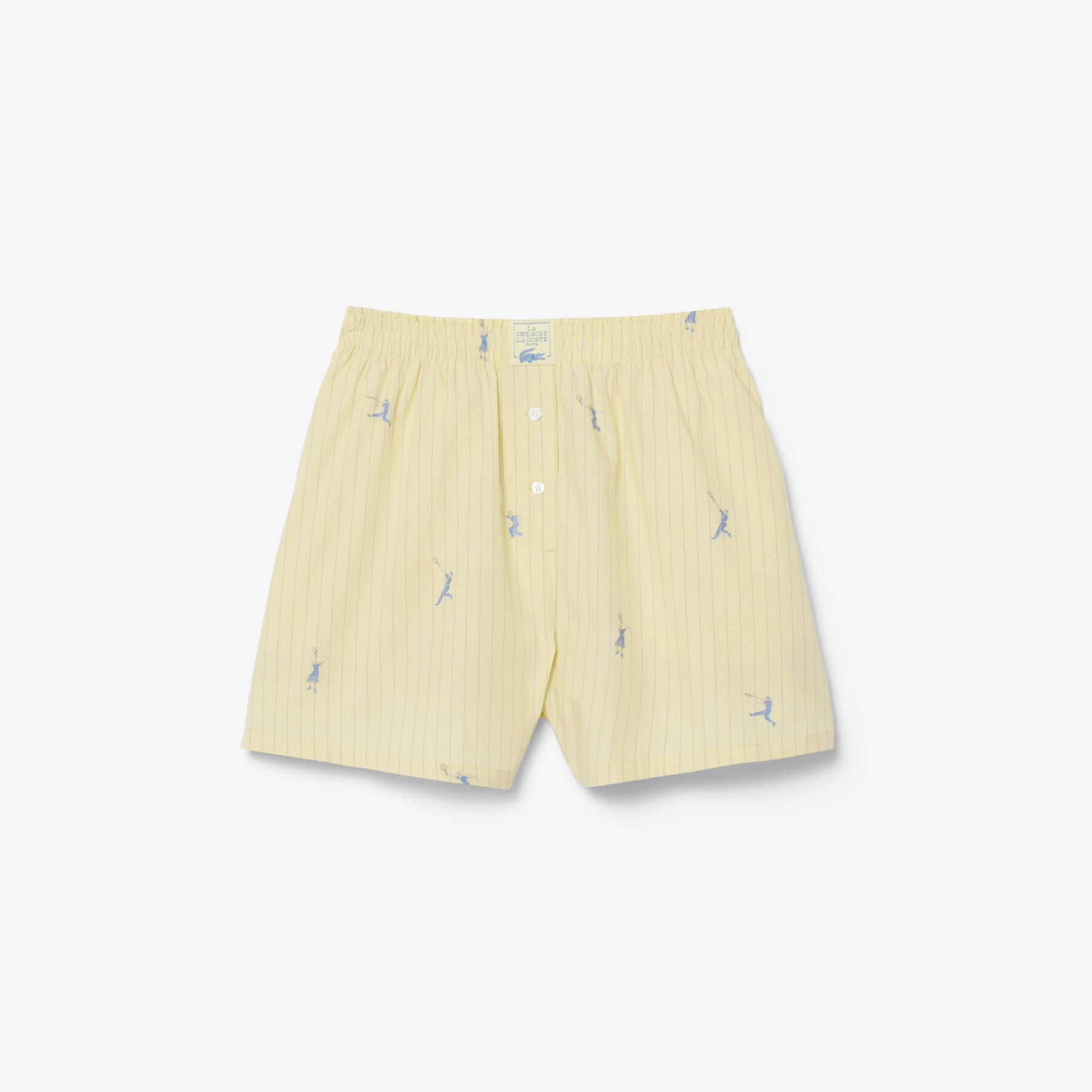 شورت بوكسر قطني بوبلين جاكار Cotton Poplin Jacquard Boxer Shorts? ? - FF1034-00-2IA