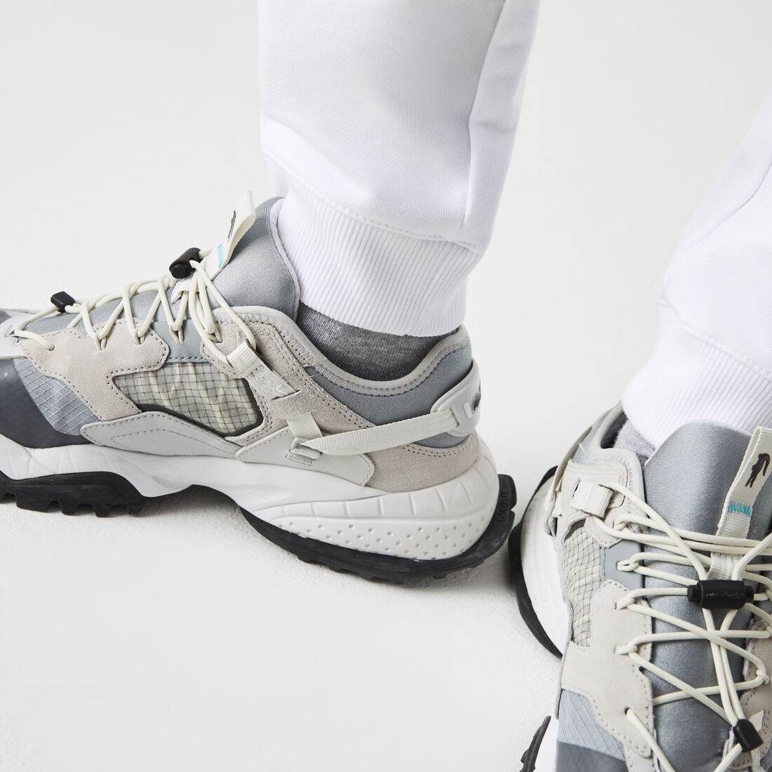 بنطلون رياضي للركض من الصوف بطبعة التمساح للرجال بنطلون رياضي للركض من الصوف بطبعة التمساح للرجال